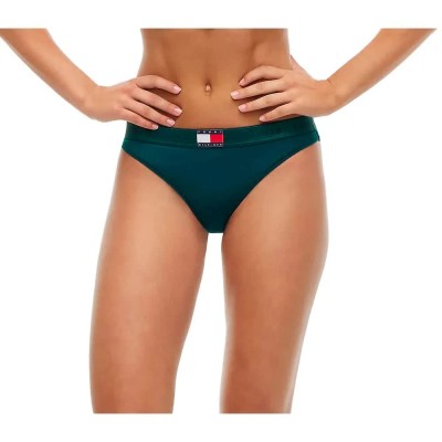 дамско,бельо,дамски,бикини,и,танкини,tommy,hilfiger,uw0uw06683,panties,green,(ornamental,green)
