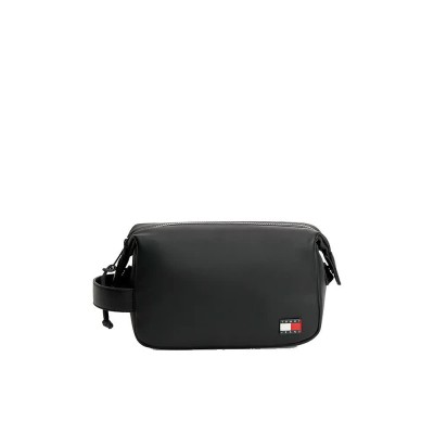 несесер,тоалетни,принадлежности,tommy,jeans,am0am14510,wash,bag,black,(black)