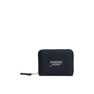 портфейли,и,портмонета,tommy,jeans,aw0aw18794,woman,wallet,black,(black)