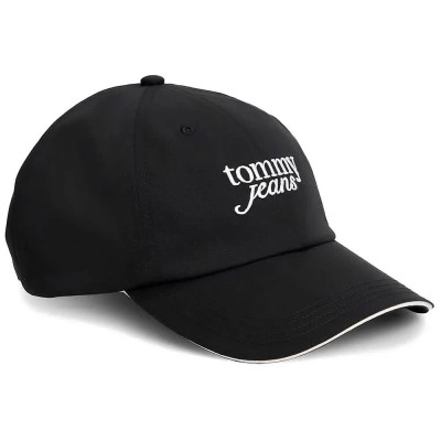 дънки,всички,шапки,tommy,jeans,aw0aw18973,cap,black,(black)