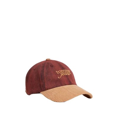 дънки,всички,шапки,tommy,jeans,aw0aw18975,cap,red,(burgundy,velvet)