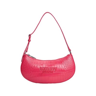 чанта,за,през,рамо,всички,чанти,tommy,jeans,must,croco,shoulder,bag,pink,(fusion,pink)