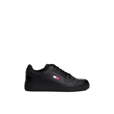 маратонки,мъжки,маратонки,дамски,маратонки,tommy,jeans,retro,basket,trainers,black,(black)