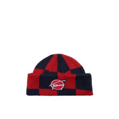 дънки,всички,шапки,tommy,jeans,signature,graphic,beanie,red,(arizona,red)