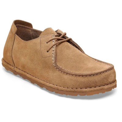 сандали,мъжки,сандали,дамски,сандали,и,чехли,birkenstock,utti,lace,suede,leather,sandals,brown,(solid,gray,taupe)