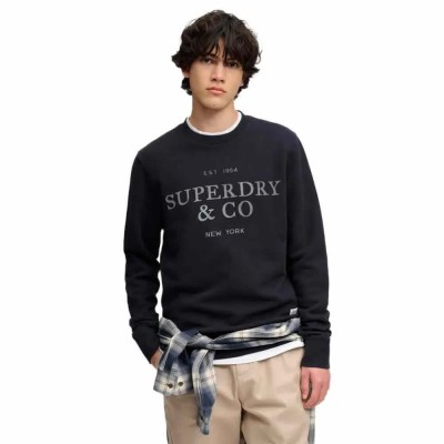 блуза,мъжки,пуловери,superdry,1954,company,relaxed,sweatshirt,blue,(dark,navy)