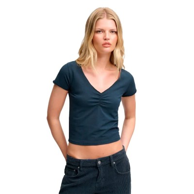тениска,мъжки,тениски,дамски,тениски,superdry,athletic,essential,gathered,short,sleeve,t,shirt,blue,(eclipse,navy)