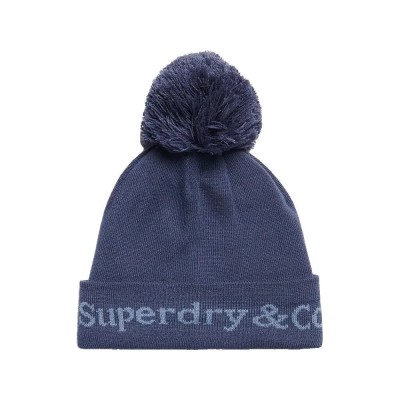 шапка,всички,шапки,superdry,athletic,essentials,logo,knit,beanie,mariner,navy,tidal,blue
