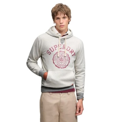 суичър,мъжки,пуловери,superdry,athletic,essentials,hoodie,white,grey,(mcqueen,marl)