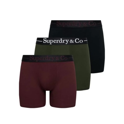 боксерки,мъжко,бельо,superdry,m3110480a,boxers,3,units,multicolor,(black,burgundy,olive,green)