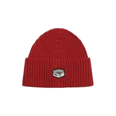 шапка,всички,шапки,superdry,chunky,rib,knitted,beanie,red,(red,wine,melange)