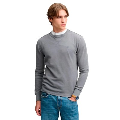 блуза,мъжки,пуловери,дамски,пуловери,superdry,classic,heavy,textured,sweater,grey,(washed,zinc,grey)