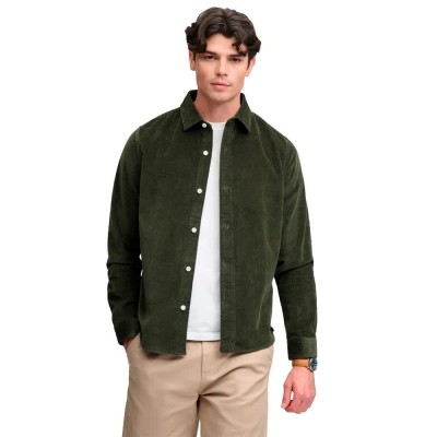 риза,с,дълъг,ръкав,дамски,ризи,мъжки,ризи,superdry,cord,overshirt,long,sleeve,shirt,green,(surplus,goods,olive,green)