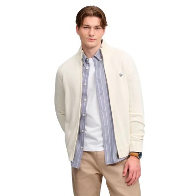 жилетка,мъжки,пуловери,дамски,пуловери,superdry,cottonthrough,knit,cardigan,beige,(cream)