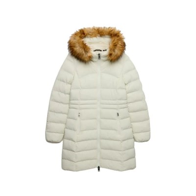 яке,мъжки,якета,дамски,якета,и,палта,superdry,faux,fur,fuji,mid,length,jacket,white,(off,white)