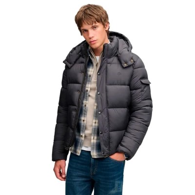 яке,мъжки,якета,дамски,якета,и,палта,superdry,premium,ripstop,puffer,jacket,black,(iron,smoke,grey)