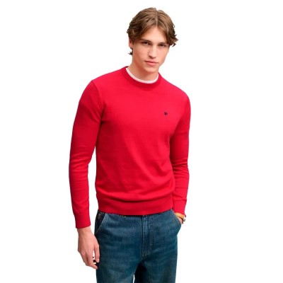 блуза,мъжки,пуловери,дамски,пуловери,superdry,prep,essential,cotton,jumper,sweater,red,(buoy,red)