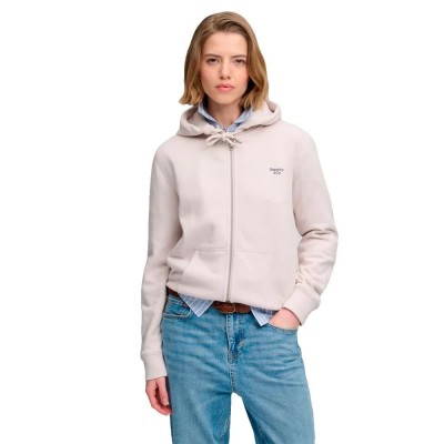 блуза,дамски,блузи,superdry,signature,embroidered,full,zip,sweatshirt,grey,(wind,chime,grey)