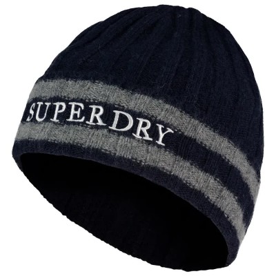 шапка,всички,шапки,superdry,stripe,knitted,beanie,black,(darkest,navy)
