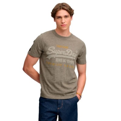 тениска,мъжки,тениски,дамски,тениски,superdry,vintage,logo,heritage,relaxed,fit,short,sleeve,t,shirt,green,grey,(olive,green,marl)