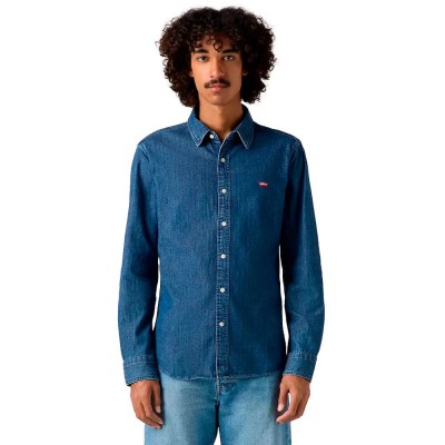 риза,с,дълъг,ръкав,дамски,ризи,мъжки,ризи,levi´s,®,battery,long,sleeve,shirt,refurbished,blue,(med,indigo,worn,in)