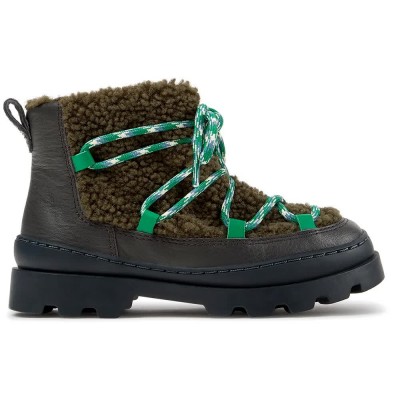 обувки,дамски,боти,мъжки,боти,camper,brutus,k900410,boots,green,(green,gray)