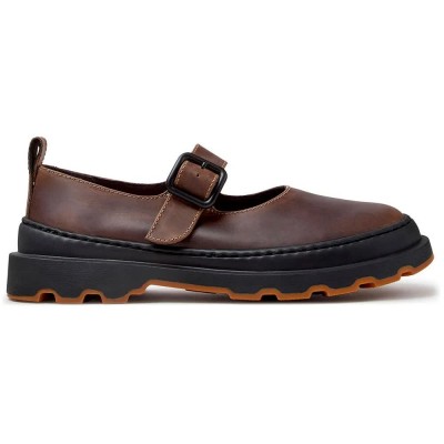 обувки,дамски,обувки,camper,brutus+,ballet,pumps,brown,(light,beige)