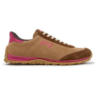 маратонки,мъжки,маратонки,дамски,маратонки,camper,drift,walk,trainers,brown,(dark,brown,pink)