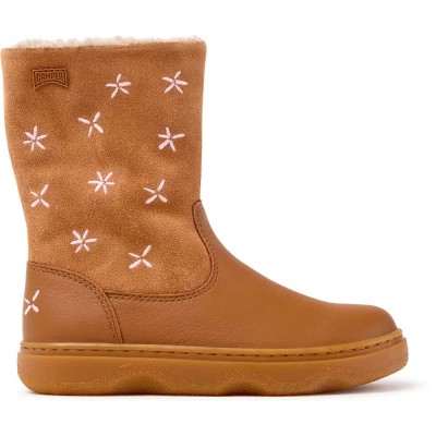 обувки,дамски,боти,мъжки,боти,camper,kiddo,boots,brown,(medium,brown,002)