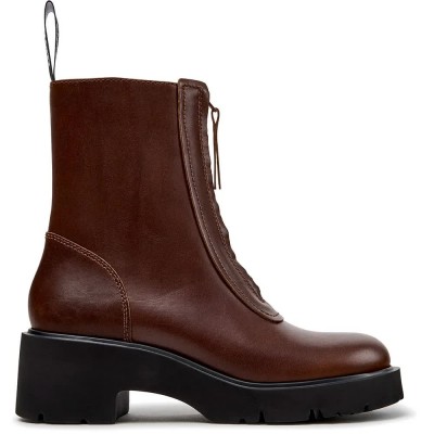 дамски,боти,мъжки,боти,camper,milah,booties,brown,(medium,brown)