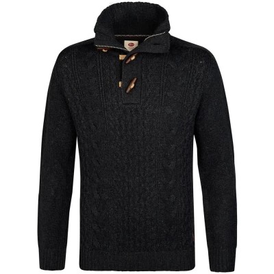 блуза,мъжки,пуловери,дамски,пуловери,petrol,industries,m,3060,kwc211,sweater,black,(iron,steel)