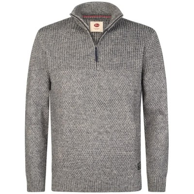 блуза,мъжки,пуловери,дамски,пуловери,petrol,industries,m,3060,kwc223,sweater,grey,(royal,navy)
