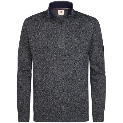 блуза,мъжки,пуловери,дамски,пуловери,petrol,industries,m,3060,kwc221,sweater,grey,(royal,navy)