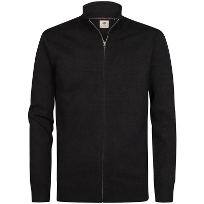 жилетка,мъжки,пуловери,дамски,пуловери,petrol,industries,m,3060,kwc2490,cardigan,black,(iron,steel)