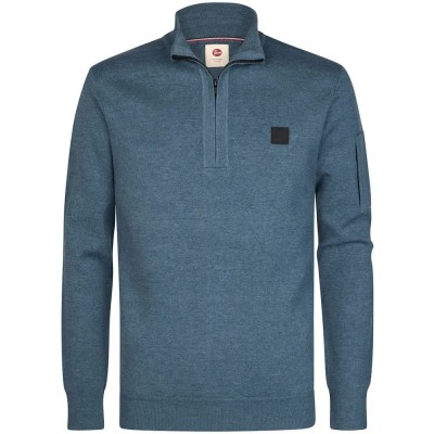 блуза,мъжки,пуловери,дамски,пуловери,petrol,industries,m,3060,kwc248,sweater,blue,(storm,blue)