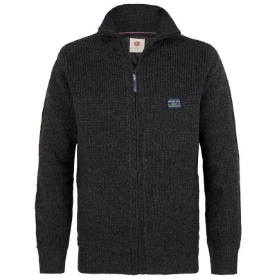 жилетка,мъжки,пуловери,дамски,пуловери,petrol,industries,m,3060,kwc283,cardigan,black,(iron,steel)