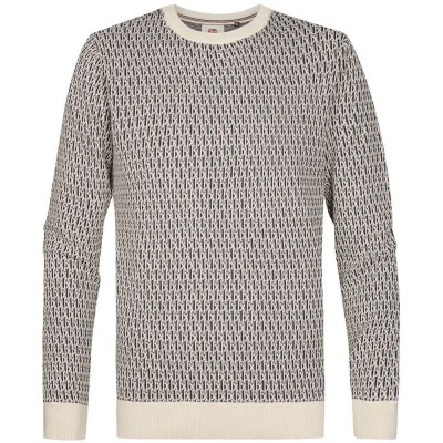 блуза,мъжки,пуловери,дамски,пуловери,petrol,industries,m,3060,kwr218,sweater,grey,(antique,white)