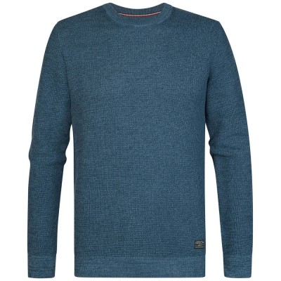 блуза,мъжки,пуловери,дамски,пуловери,petrol,industries,m,3060,kwr225,sweater,blue,(storm,blue)