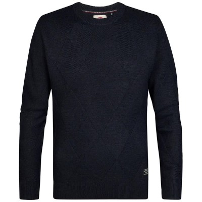 блуза,мъжки,пуловери,дамски,пуловери,petrol,industries,m,3060,kwr237,sweater,blue,(royal,navy)