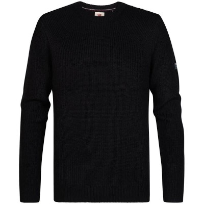 блуза,мъжки,пуловери,дамски,пуловери,petrol,industries,m,3060,kwr263,sweater,black,(deep,black)