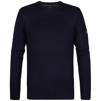 блуза,мъжки,пуловери,дамски,пуловери,petrol,industries,m,3060,kwr263,sweater,blue,(royal,navy)