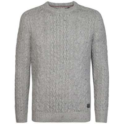 блуза,мъжки,пуловери,дамски,пуловери,petrol,industries,m,3060,kwr247,sweater,grey,(light,grey,melee)