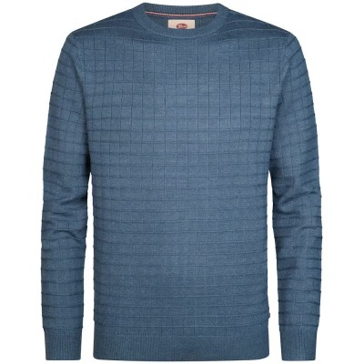 блуза,мъжки,пуловери,дамски,пуловери,petrol,industries,m,3060,kwr269,sweater,blue,(storm,blue)