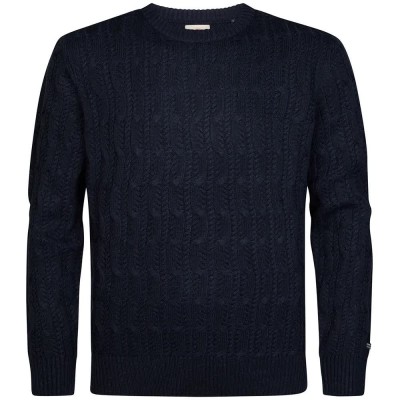 блуза,мъжки,пуловери,дамски,пуловери,petrol,industries,m,3060,kwr290,sweater,blue,(royal,navy)