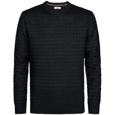 блуза,мъжки,пуловери,дамски,пуловери,petrol,industries,m,3060,kwr269,sweater,black,(deep,black)