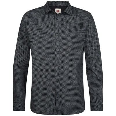 риза,с,дълъг,ръкав,дамски,ризи,мъжки,ризи,petrol,industries,m,3060,sil400,long,sleeve,shirt,black,(royal,navy)