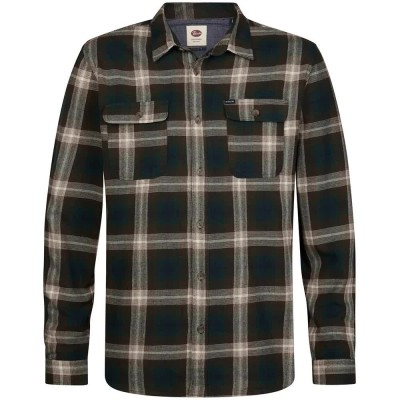 риза,с,дълъг,ръкав,дамски,ризи,мъжки,ризи,petrol,industries,m,3060,sil428,long,sleeve,shirt,black,(deep,green)