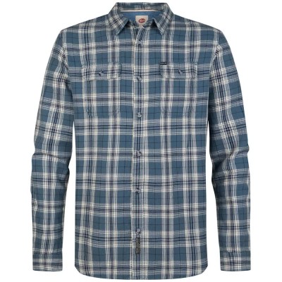 риза,с,дълъг,ръкав,дамски,ризи,мъжки,ризи,petrol,industries,m,3060,sil431,long,sleeve,shirt,blue,(storm,blue)