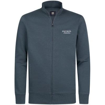 блуза,мъжки,пуловери,petrol,industries,m,3060,swc175,full,zip,sweatshirt,blue,(storm,blue)