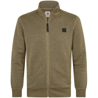 блуза,мъжки,пуловери,petrol,industries,m,3060,swc301,full,zip,sweatshirt,green,(oak)